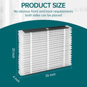 210 Replacement Filter MERV 11 for AprilAire Whole House Air Purifiers‎ 1-Pack